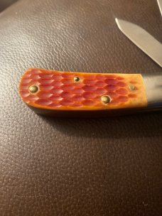 1983 Cripple Creek Fort City Knife Collectors 1 of 135 This Is #19 Bone Handle With Two Stainless Bl 1983 Cripple Creek Fort City Knife Collectors 1 of 135 This Is #19 Bone Handle With Two Stainless Bl