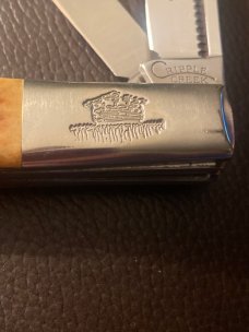 1983 Cripple Creek Fort City Knife Collectors 1 of 135 This Is #19 Bone Handle With Two Stainless Bl 1983 Cripple Creek Fort City Knife Collectors 1 of 135 This Is #19 Bone Handle With Two Stainless Bl