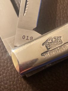 1983 Cripple Creek Fort City Knife Collectors 1 of 135 This Is #19 Bone Handle With Two Stainless Bl 1983 Cripple Creek Fort City Knife Collectors 1 of 135 This Is #19 Bone Handle With Two Stainless Bl