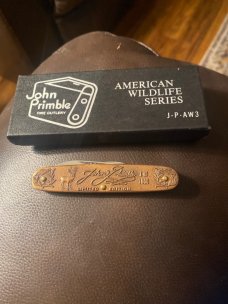 Vintage John Primble Belknap Inc Louisville Ky Limited Edition American WildLife Series JP-AW3 Vintage John Primble Belknap Inc Louisville Ky Limited Edition American WildLife Series JP-AW3