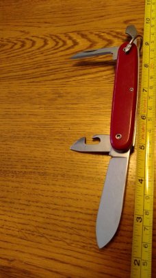 COLONIAL PORV. U.S.A Sportsman Army Knife Scout Hunting Pocket Knife #A1
