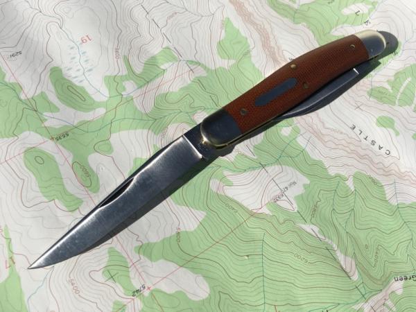 Great Eastern Tidioute Dixie Possum Skinner 828218 Natural Canvas Micarta NEW! Great Eastern Tidioute Dixie Possum Skinner 828218 Natural Canvas Micarta NEW!