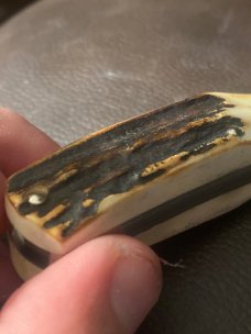New Tuna Valley Phoenix Jack Burnt Super Fat Stag With Damascus Blades New In Tube New Tuna Valley Phoenix Jack Burnt Super Fat Stag With Damascus Blades New In Tube