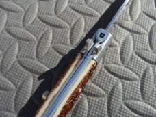 8" Stiletto Switchblade Swivel Bolster Release - Spanish? 8" Stiletto Switchblade Swivel Bolster Release - Spanish?