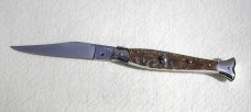 NEW OLD STOCK BELTRAME ITALIAN FISH STYLE 25CM ( PICKLOCK )  GENUINE STAG STILETTO 