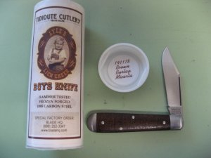 GREAT EASTERN  2018 BROWN BURLAP BOYS KNIFE SFO