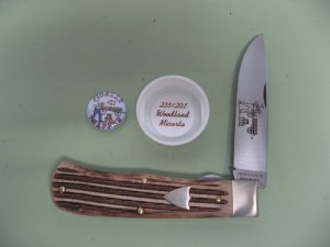 GREAT EASTERN  2020  23 PATTERN WOODLAND MICARTA LINERLOCK