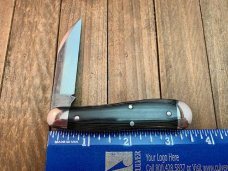 Northwoods by GEC Fayette Jack Black Linen Micarta 