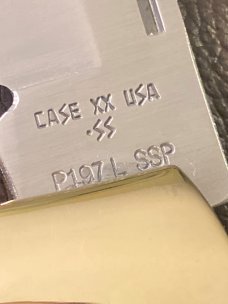 Case XX USA •SS P197 L SSP Shark Tooth Folding Knife With Wood Handles & Brass Bolsters Case XX USA •SS P197 L SSP Shark Tooth Folding Knife With Wood Handles & Brass Bolsters