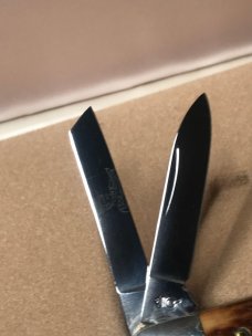 Vintage 1980 Queen Master Cutler Collection Whittler Pocket Knife w/ Beautiful Handles in Display Vintage 1980 Queen Master Cutler Collection Whittler Pocket Knife w/ Beautiful Handles in Display