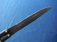 Vintage Balisong  / Butterfly knife 4.5 " blade.
