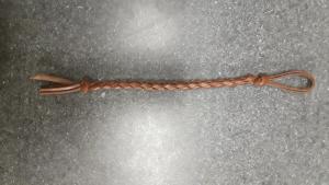 Calf lace Lanyard Brown