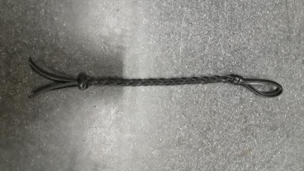 Calf lace Lanyard Black Calf lace Lanyard Black