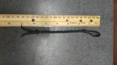 Calf lace Lanyard Black Calf lace Lanyard Black