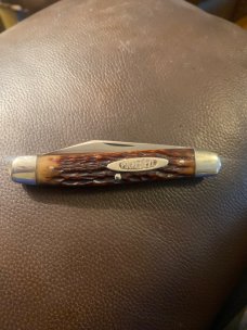 Robeson Shur Edge Rochester USA 623875 Bone Handle With Two Blade Pocket Knife Robeson Shur Edge Rochester USA 623875 Bone Handle With Two Blade Pocket Knife