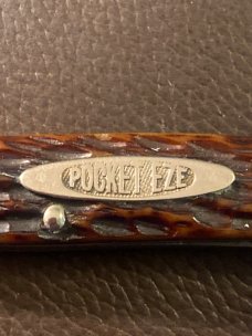 Robeson Shur Edge Rochester USA 623875 Bone Handle With Two Blade Pocket Knife Robeson Shur Edge Rochester USA 623875 Bone Handle With Two Blade Pocket Knife