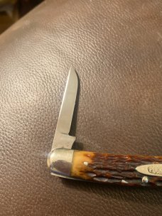 Robeson Shur Edge Rochester USA 623875 Bone Handle With Two Blade Pocket Knife Robeson Shur Edge Rochester USA 623875 Bone Handle With Two Blade Pocket Knife