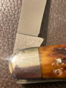 Robeson Shur Edge Rochester USA 623875 Bone Handle With Two Blade Pocket Knife Robeson Shur Edge Rochester USA 623875 Bone Handle With Two Blade Pocket Knife