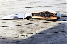 GREAT EASTERN CUTLERY NORTHFIELD #06 PEMBERTON - 1 BLADE - SAMBAR STAG