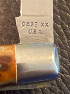 1965/69 Case XX USA 62042 Red Bone Handle With Two Blades 1965/69 Case XX USA 62042 Red Bone Handle With Two Blades