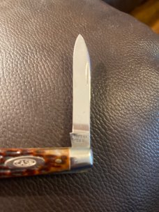 1965/69 Case XX USA 62042 Red Bone Handle With Two Blades 1965/69 Case XX USA 62042 Red Bone Handle With Two Blades