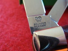 Hen & Rooster Bertram Cutlery Red Bone Congress #344 DS