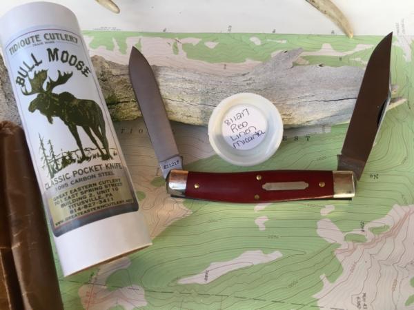 Great Eastern Tidioute Bull Moose Red Linen Micarta 811217 Hefty Beautiful NEW!! Great Eastern Tidioute Bull Moose Red Linen Micarta 811217 Hefty Beautiful NEW!!