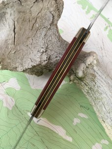 Great Eastern Tidioute Bull Moose Red Linen Micarta 811217 Hefty Beautiful NEW!! Great Eastern Tidioute Bull Moose Red Linen Micarta 811217 Hefty Beautiful NEW!!