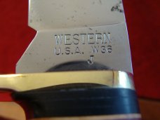 Western USA W3 J Fixed Blade 1986 Western USA W3 J Fixed Blade 1986