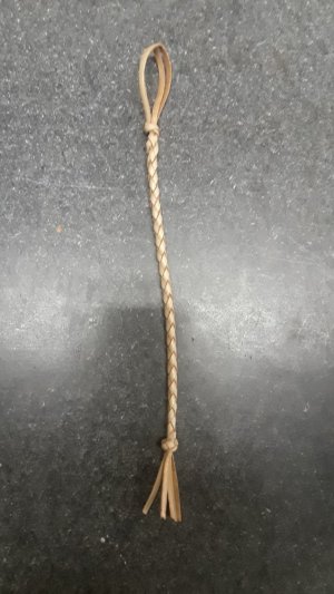 Cream colored Lace Lanyard