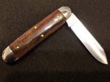 NORTHWOODS INDIAN RIVER JACK KNIFE IN BEAUTIFUL FLAWLESS GIRAFFE BONE NEW IN PKG.