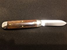 NORTHWOODS INDIAN RIVER JACK KNIFE IN BEAUTIFUL FLAWLESS GIRAFFE BONE NEW IN PKG.