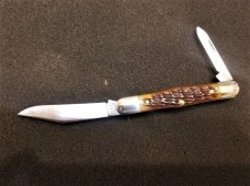 GEC #331220 CONDUCTOR NORTHFIELD ANTIQUE AUTUMN JIGGED BONE NIT GREAT EASTERN CUTLERY GEC #331220 CONDUCTOR NORTHFIELD ANTIQUE AUTUMN JIGGED BONE NIT GREAT EASTERN CUTLERY