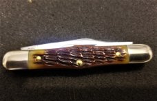 GEC #331220 CONDUCTOR NORTHFIELD ANTIQUE AUTUMN JIGGED BONE NIT GREAT EASTERN CUTLERY GEC #331220 CONDUCTOR NORTHFIELD ANTIQUE AUTUMN JIGGED BONE NIT GREAT EASTERN CUTLERY