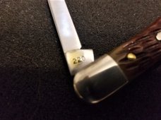 GEC #331220 CONDUCTOR NORTHFIELD ANTIQUE AUTUMN JIGGED BONE NIT GREAT EASTERN CUTLERY GEC #331220 CONDUCTOR NORTHFIELD ANTIQUE AUTUMN JIGGED BONE NIT GREAT EASTERN CUTLERY
