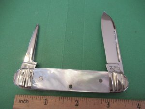 Schatt & Morgan Equal End Pearl  Cattle with Punch 