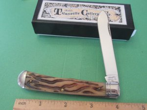 Titusville Cutlery Worm Grove 1 Blade Trapper Model # 19 