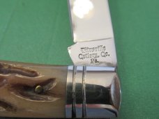 Titusville Cutlery Worm Grove 1 Blade Trapper Model # 19 Titusville Cutlery Worm Grove 1 Blade Trapper Model # 19