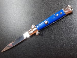 9" Solid Blue Stiletto milano 