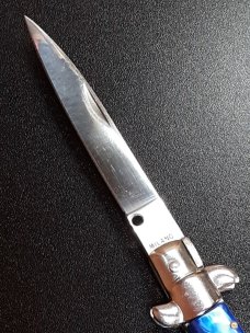 9"Blue Pearl Stiletto milano 9"Blue Pearl Stiletto milano