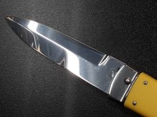 Yellow Mikov Predator. Bayonet Blade Yellow Mikov Predator. Bayonet Blade