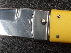 Yellow Mikov Predator. Bayonet Blade Yellow Mikov Predator. Bayonet Blade