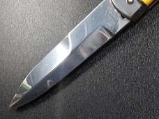 Yellow Mikov Predator. Bayonet Blade Yellow Mikov Predator. Bayonet Blade