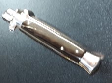 9" Dark horn Italian Stiletto. SKM Armando Beltrame 9" Dark horn Italian Stiletto. SKM Armando Beltrame