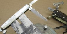 Cutler's Stiddy. Anvil for Pocket Knife Assembly and Repair. Cutler's Stiddy. Anvil for Pocket Knife Assembly and Repair.