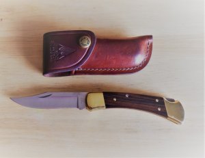 BUCK 110 KNIFE, Made in 2000, El Cajon, CA