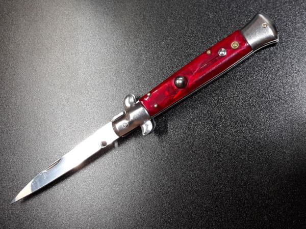9" Red Pearl Stiletto milano 