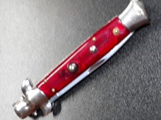 9" Red Pearl Stiletto milano 