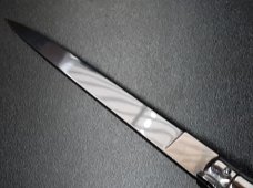 Vintage 11" Dark horn Italian Stiletto. SKM Renzo Beltrame Vintage 11" Dark horn Italian Stiletto. SKM Renzo Beltrame