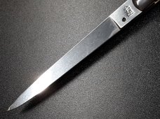 Vintage 11" Dark horn Italian Stiletto. SKM Renzo Beltrame Vintage 11" Dark horn Italian Stiletto. SKM Renzo Beltrame